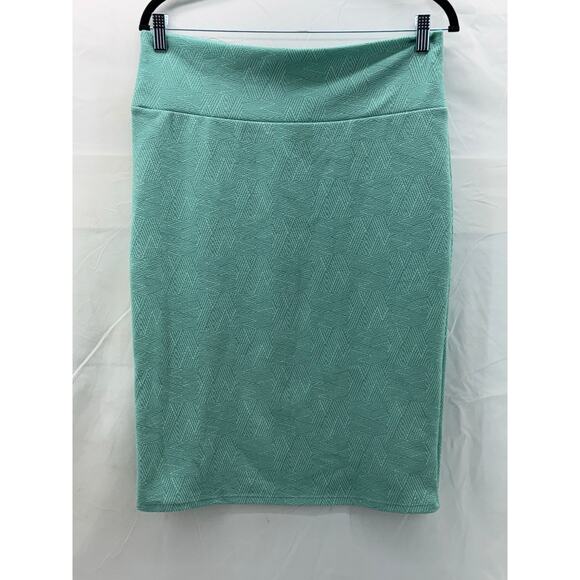 Large teal/green pattern Cassie Lularoe - Picture 1 of 5